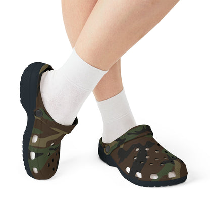 U.S. M81 Woodland Camo EVA Clogs