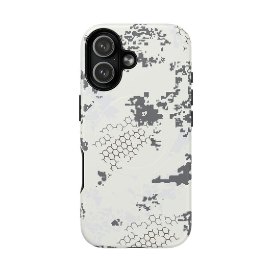 BlindTech Snow Camo MagSafe iPhone 17 Field Case