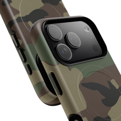 M81 Woodland Camo MagSafe iPhone 17 Pro Field Case _ Concealing Coloration