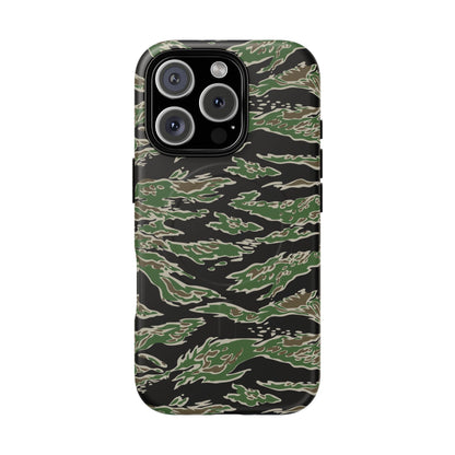 Tiger Stripe LLS Camo MagSafe iPhone 16 Pro Field Case