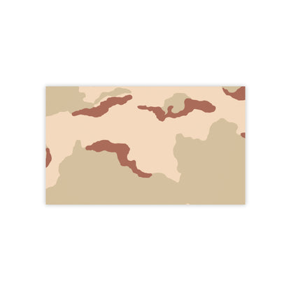 Three-Color Desert Camo Post-it Notepad _ Concealing Coloration