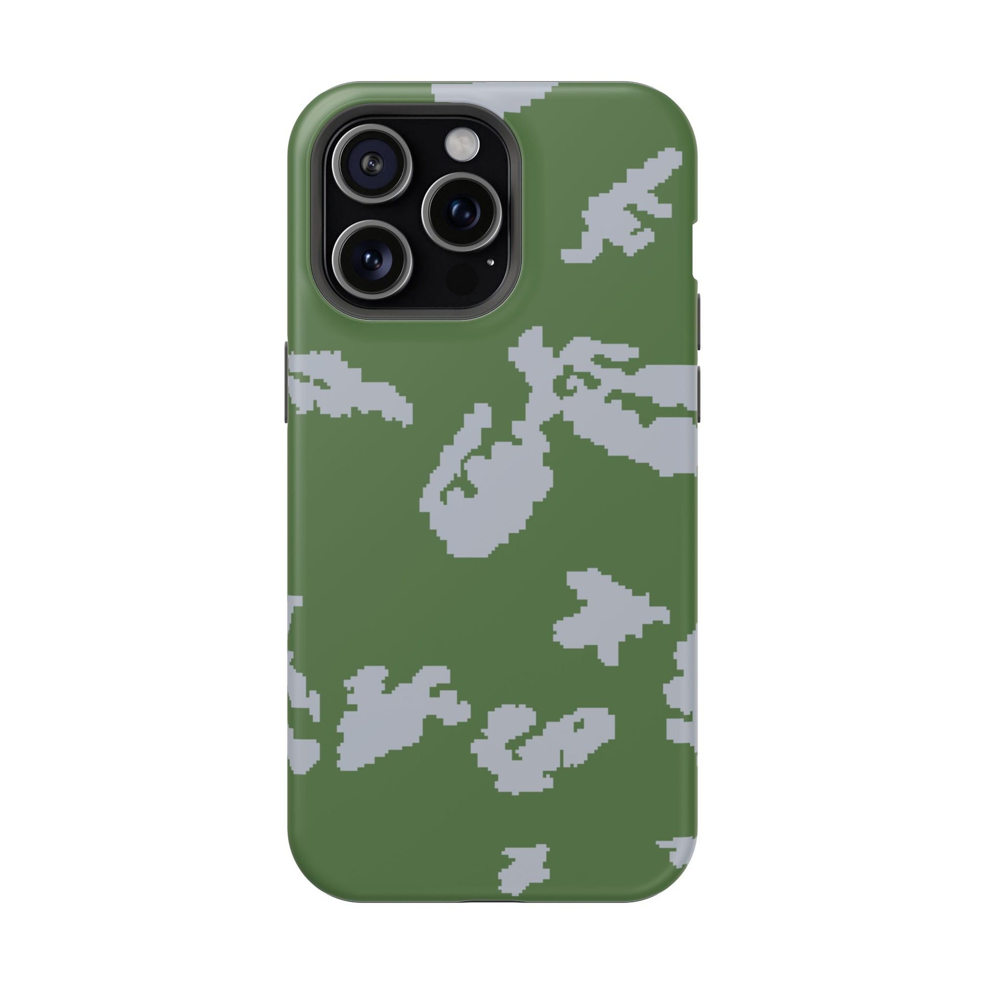 KLMK Camo MagSafe iPhone 15 Pro Max Field Case _ Concealing Coloration