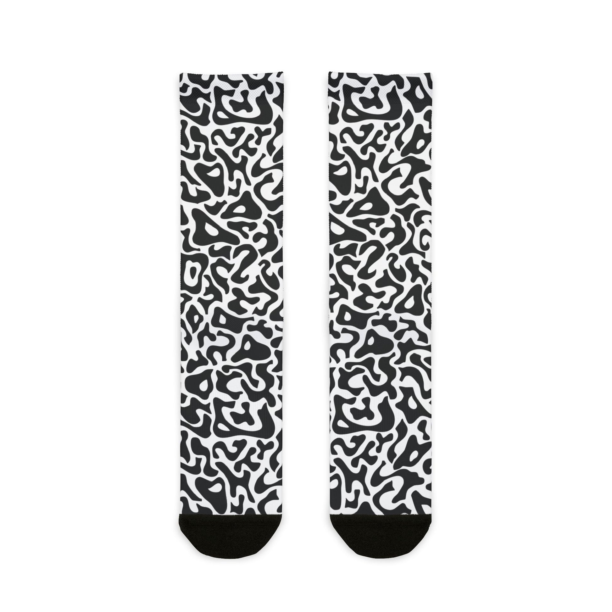 KMA Bacteria Camouflage Crew Socks - Concealing Coloration