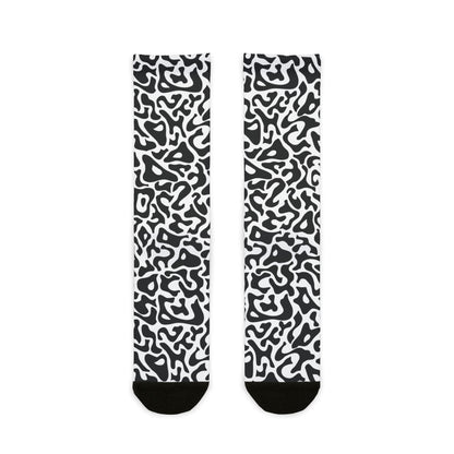 KMA Bacteria Camouflage Crew Socks - Concealing Coloration