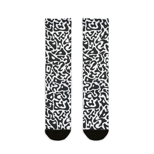 KMA Bacteria Camouflage Crew Socks - Concealing Coloration