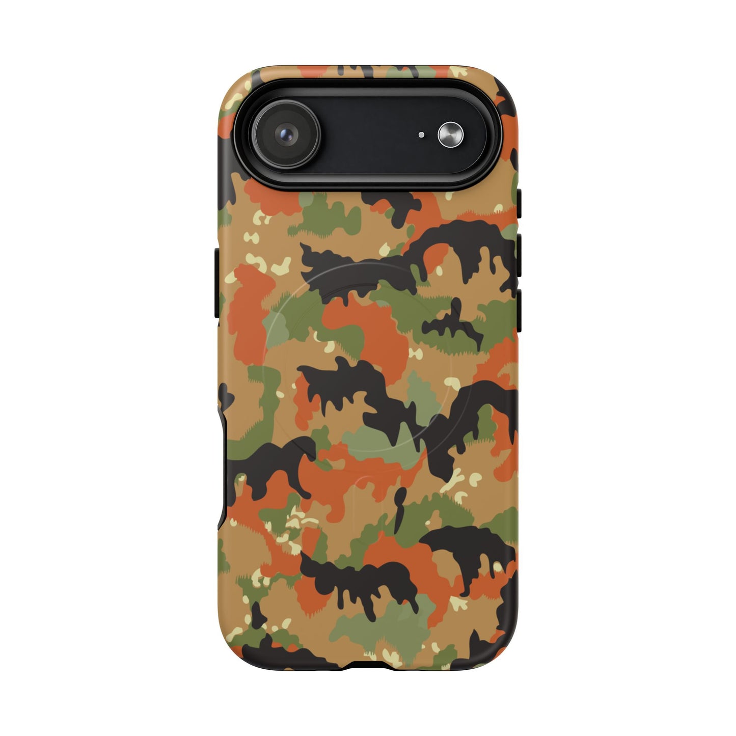 Leibermuster Camo MagSafe iPhone 17 Field Case