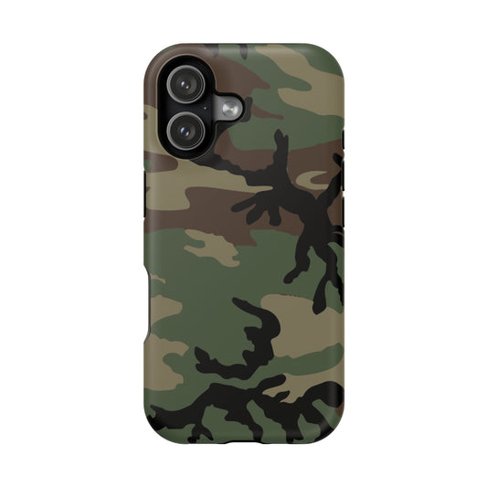 U.S. M81 Woodland Camo Magsafe iPhone 17 Field Case
