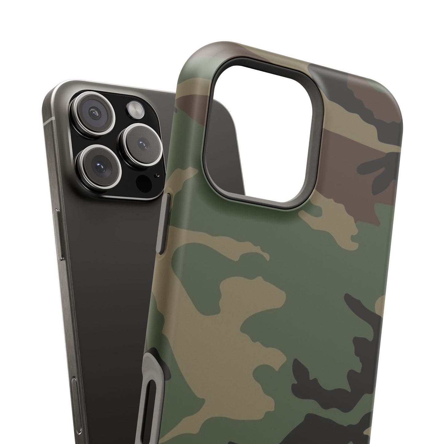 M81 Woodland Camo Magsafe iPhone 16 Pro Max Field Case _ Concealing Coloration