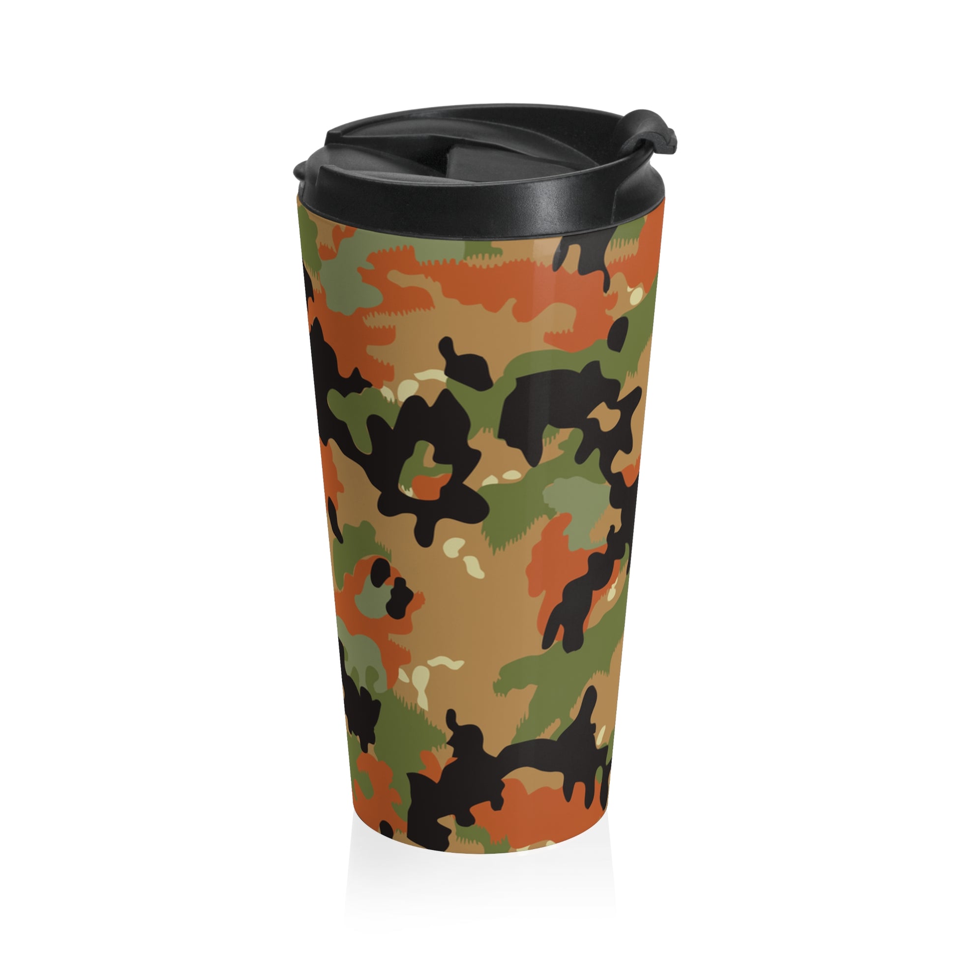 Leibermuster Camo Stainless Steel Travel Mug.