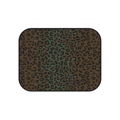 Leopard Spot Camo All-Weather Car Mats (Set of 4)