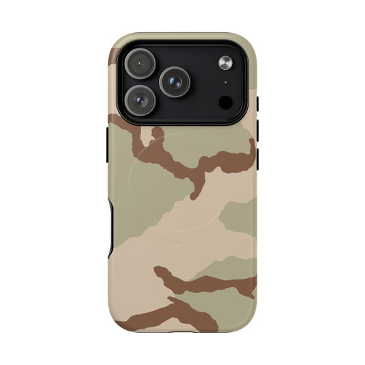 Three-Color Desert Camo MagSafe iPhone 17 Pro Field Case