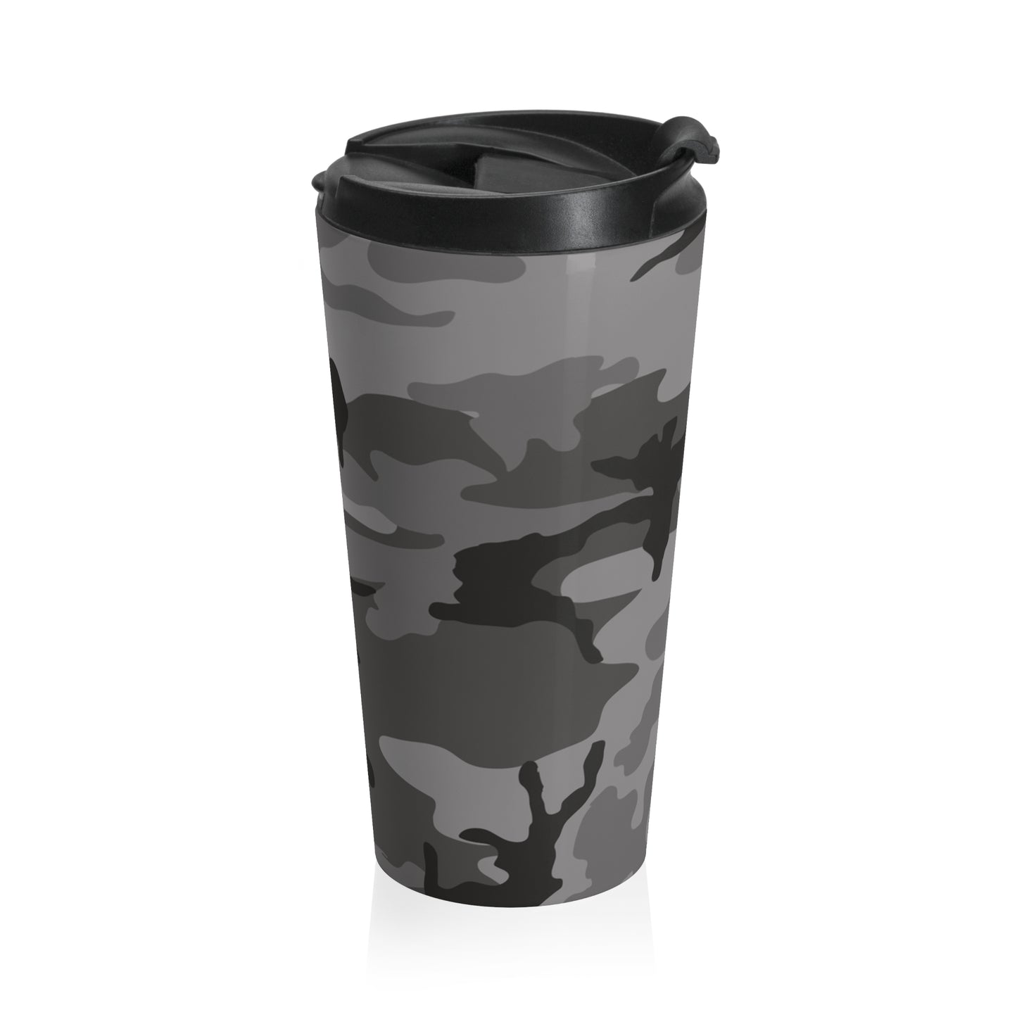 M81 Urban Camo Stainless Steel 15oz Travel Mug (Gray-Dominant).