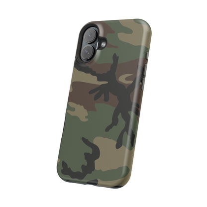 M81 Woodland Camouflage Magsafe iPhone 16 Plus Field Case