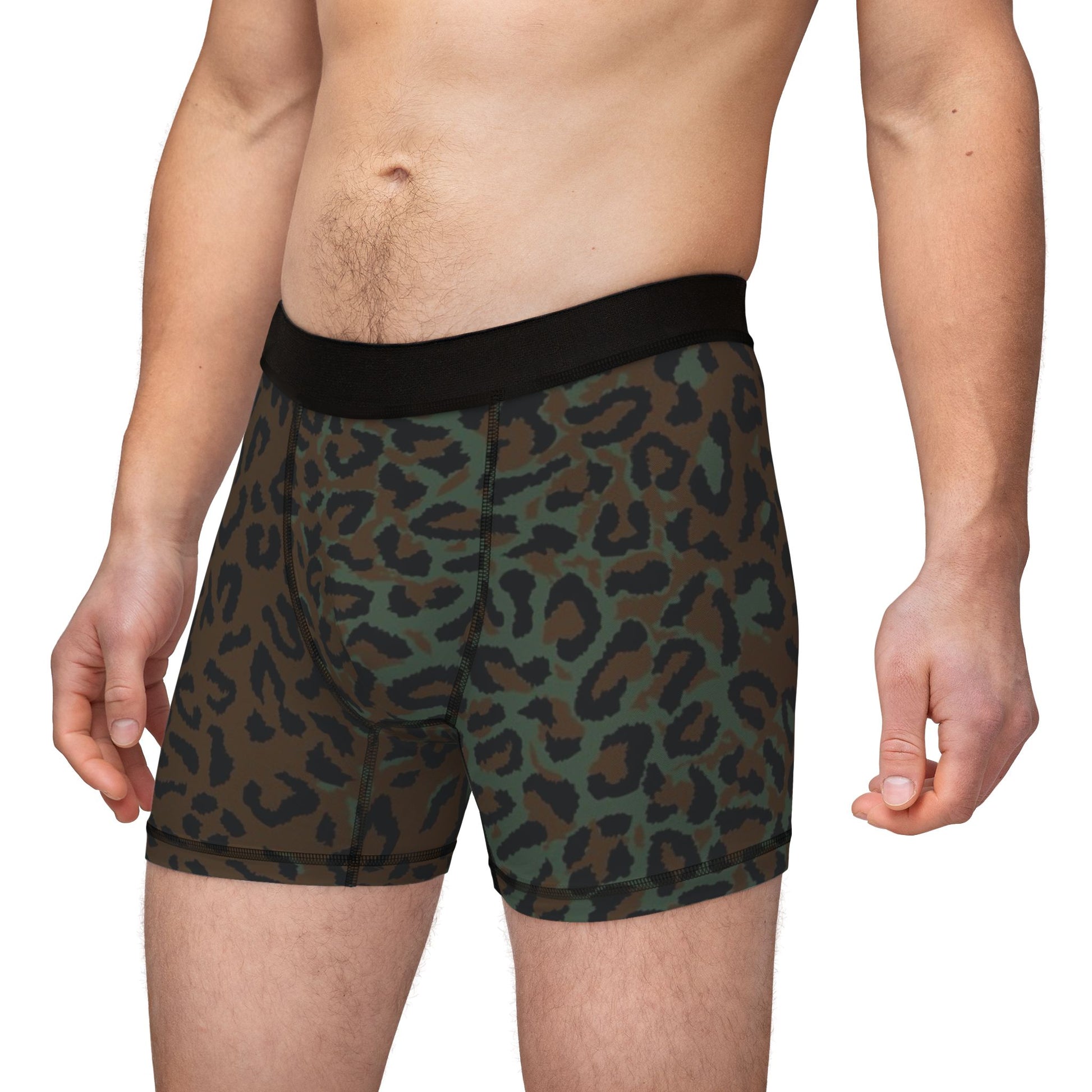 Leopard Spot Camo Boxer Briefs _ Concealing Coloration