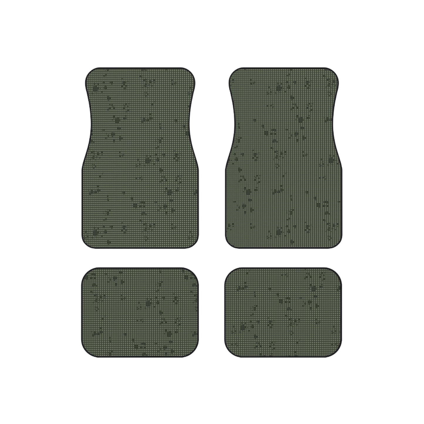 Desert Night Camo All-Weather Car Mats (Set of 4)