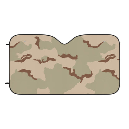 Three-Color Desert Camo Windshield Sun Shade