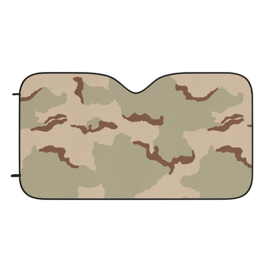 Three-Color Desert Camo Windshield Sun Shade