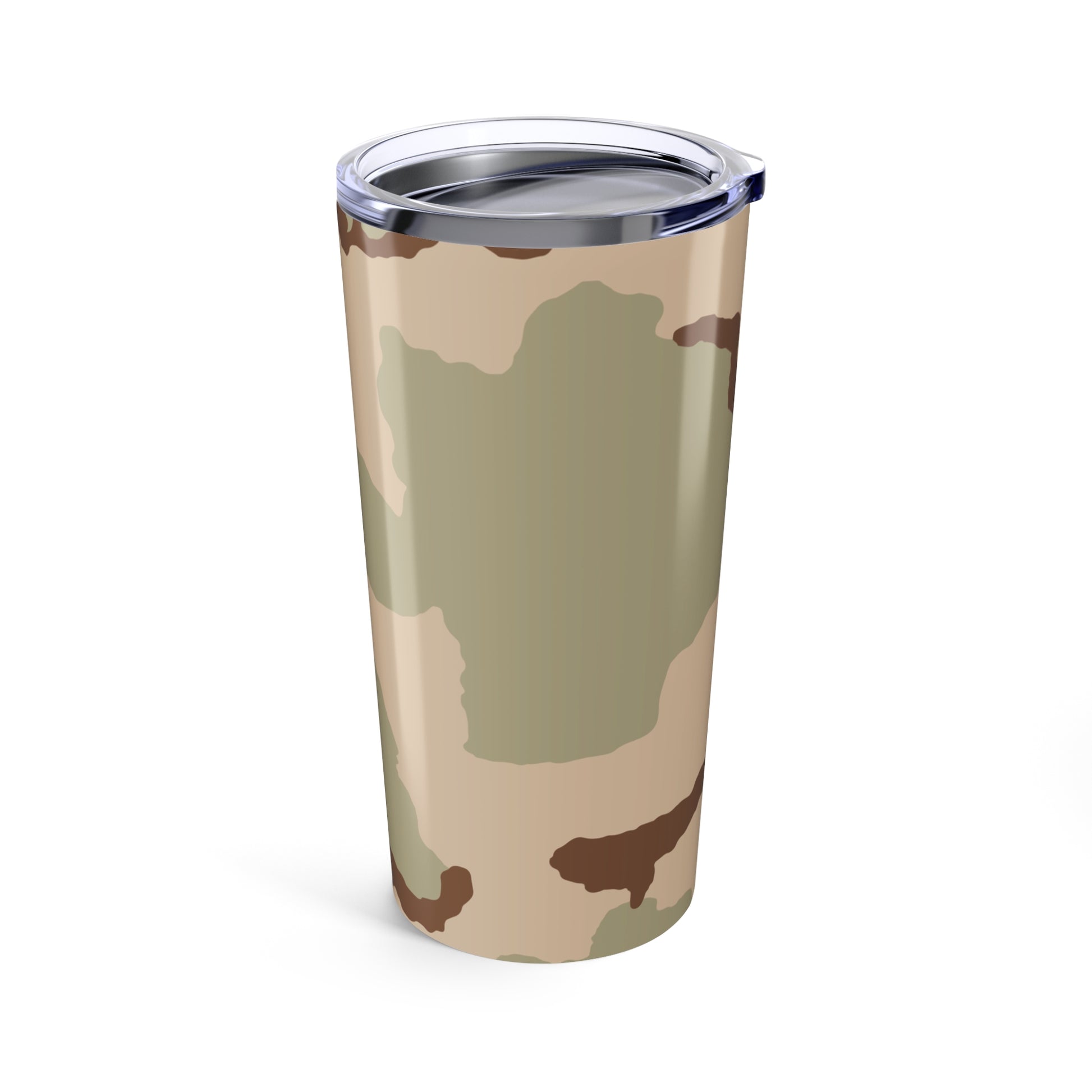 Three-Color Desert Camo 20oz Tumbler.