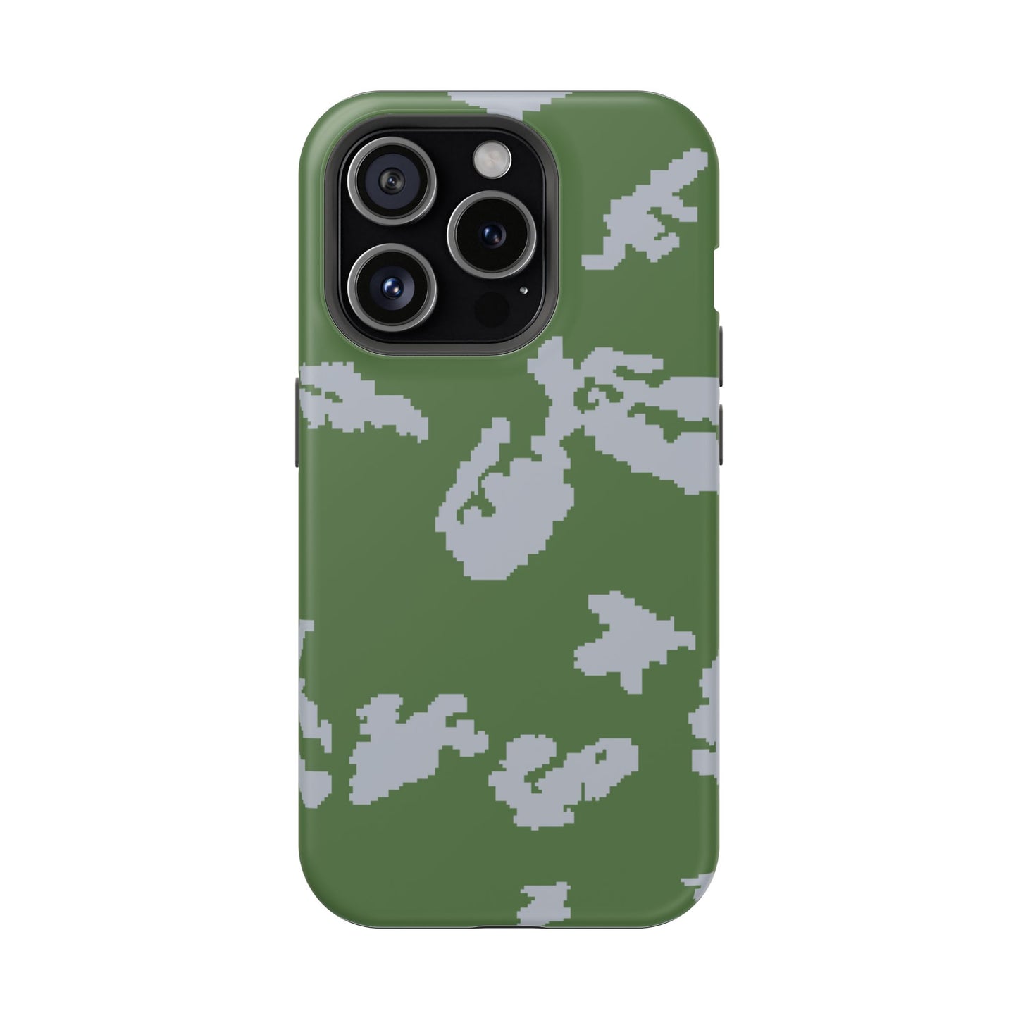 KLMK Camo MagSafe iPhone 15 Pro Field Case _ Concealing Coloration