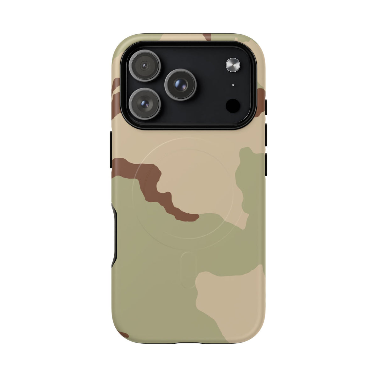 Three-Color Desert Camo MagSafe iPhone 17 Pro Field Case