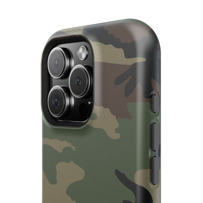M81 Woodland Camo Magsafe iPhone 16 Pro Field Case _ Concealing Coloration