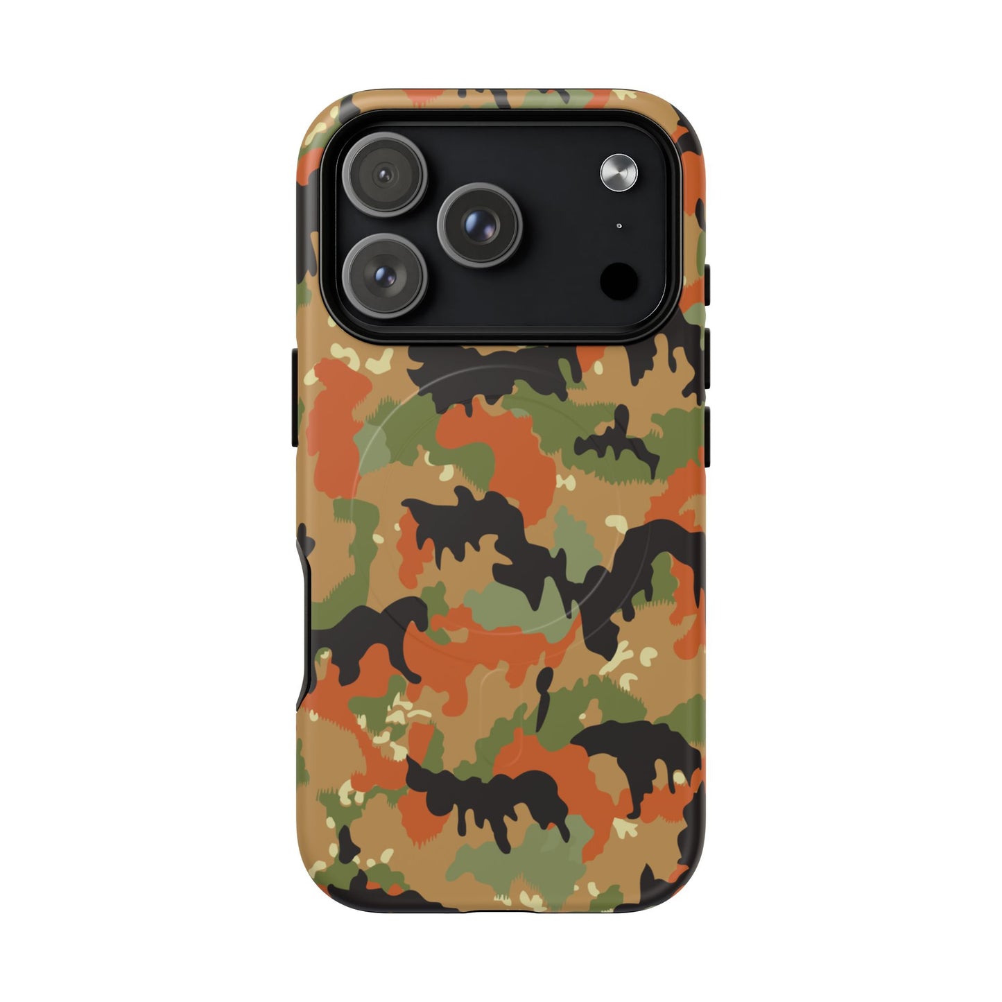 Leibermuster Camo MagSafe iPhone 17 Field Case