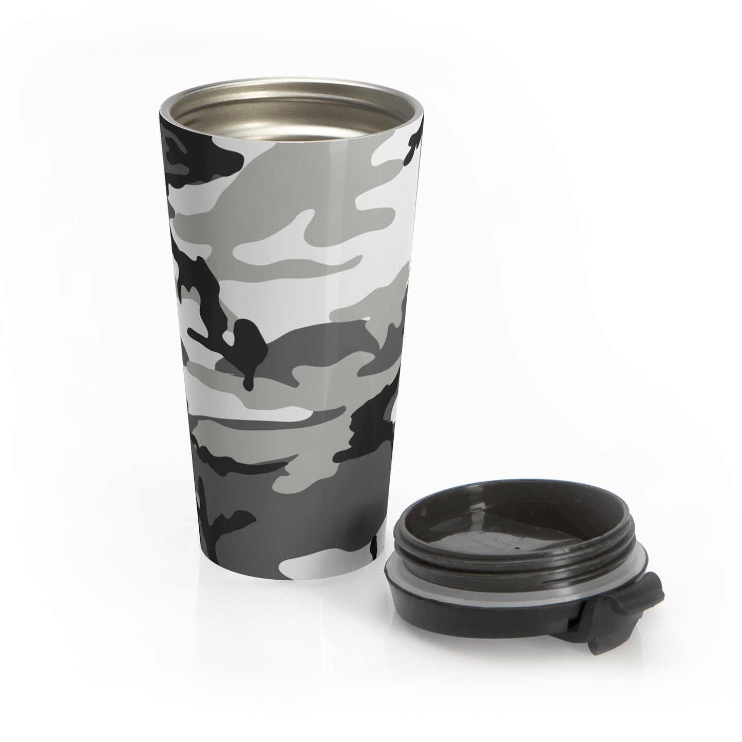 M81 Urban Camo Stainless Steel 15oz Travel Mug.