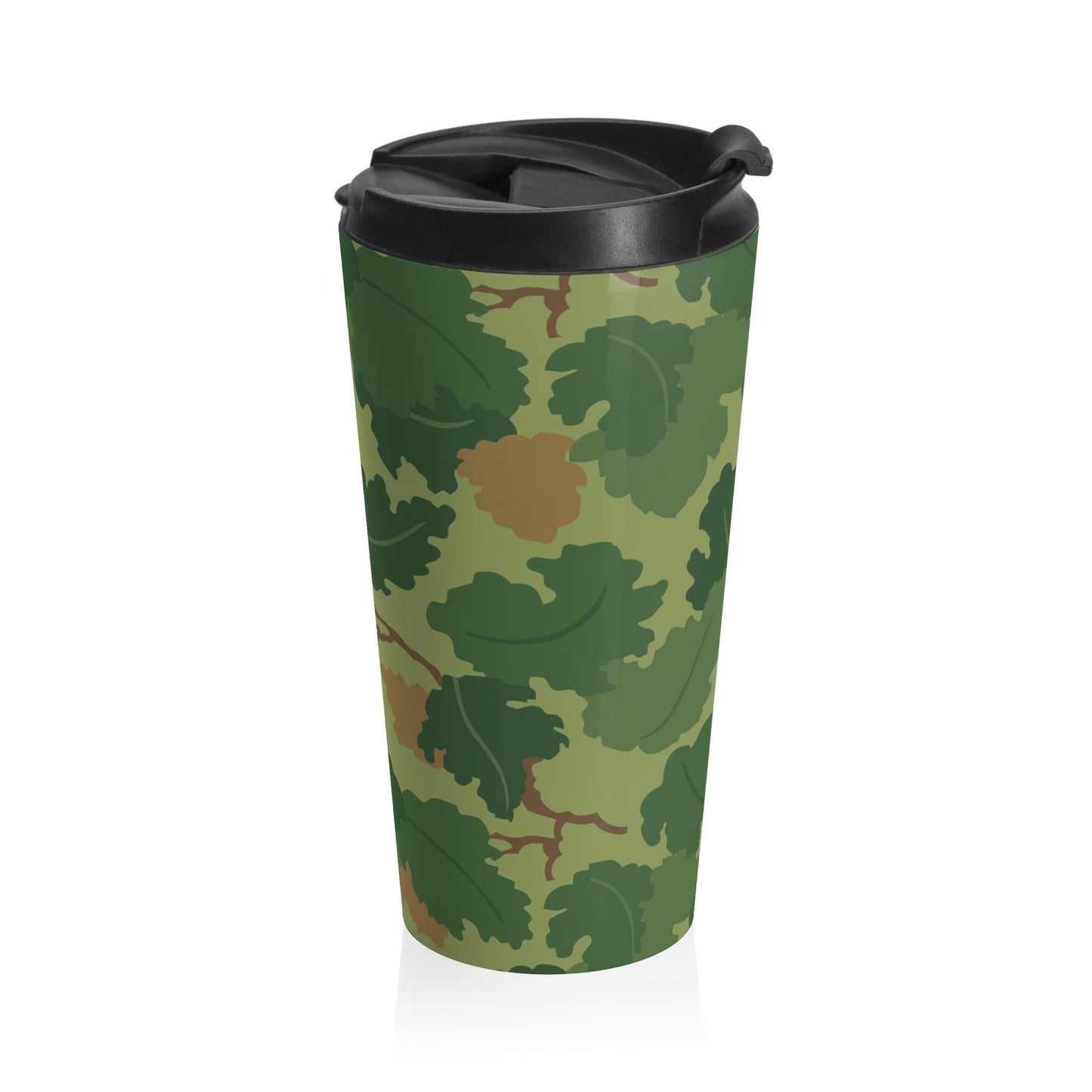 Mitchell Camo Stainless Steel Travel Mug.