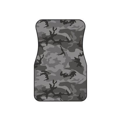 M81 Urban Camo Front Seat Car Mats (Set of 2) (Gray-Dominant).