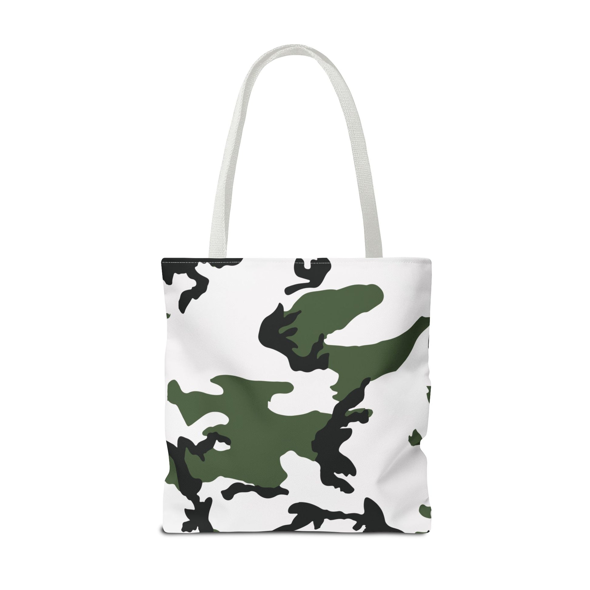 Three-Color Snow Camo Vertical Tote Bag