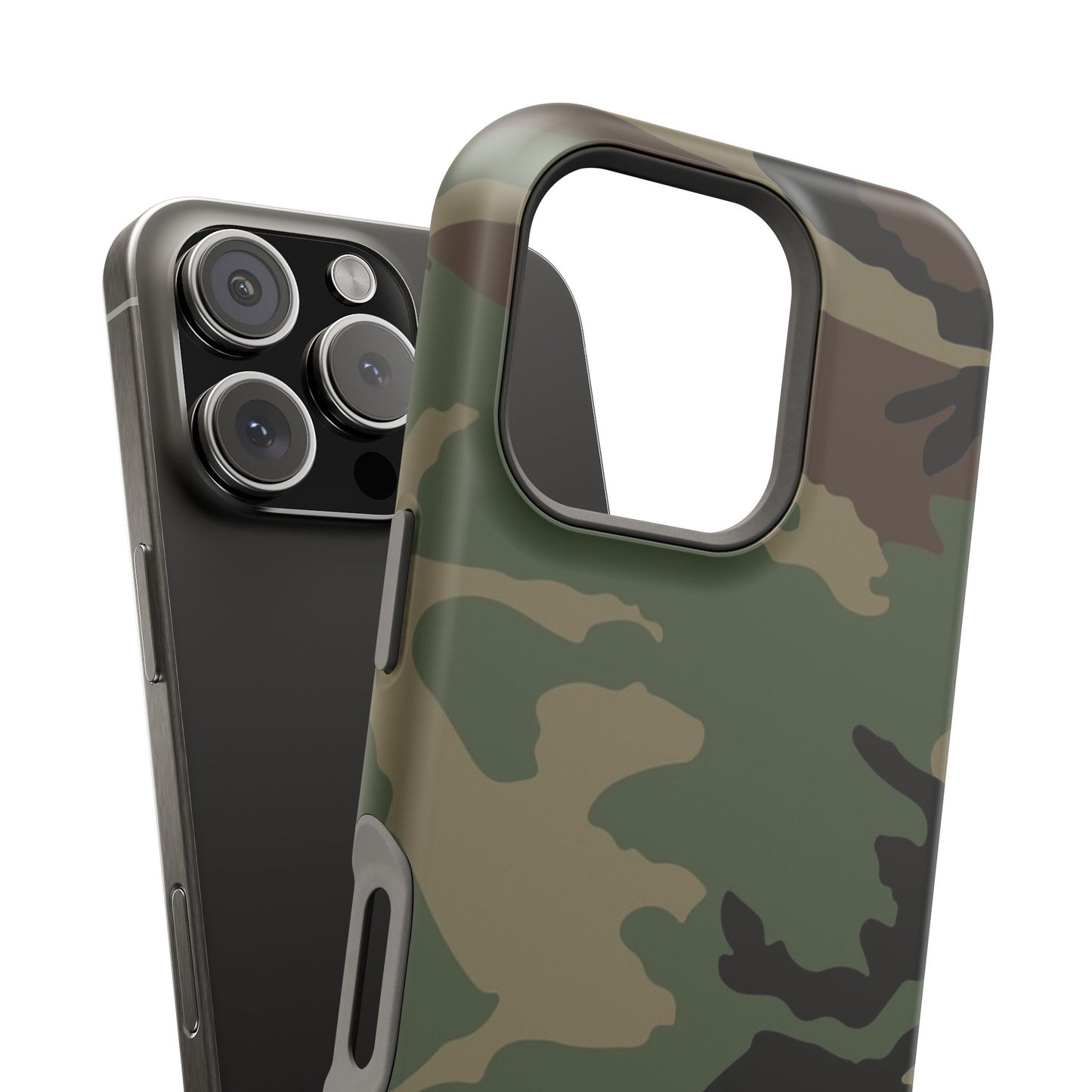 M81 Woodland Camo Magsafe iPhone 16 Pro Field Case _ Concealing Coloration