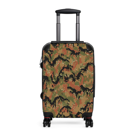 Leibermuster Camo Carry-On Roller Suitcase
