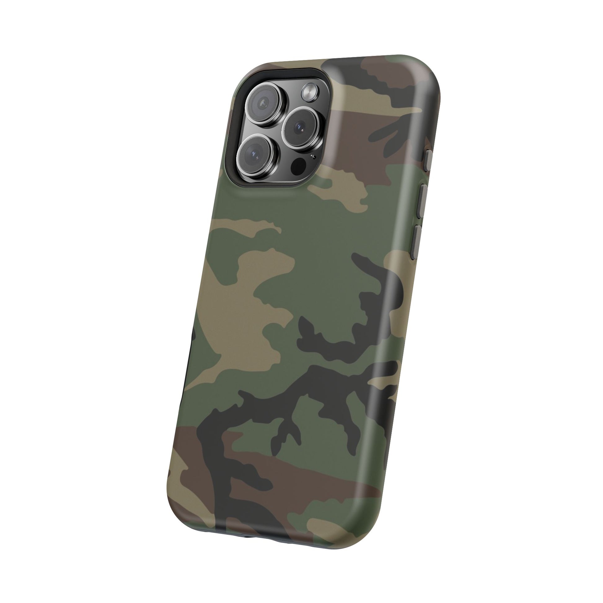 M81 Woodland Camo Magsafe iPhone 16 Pro Max Field Case _ Concealing Coloration