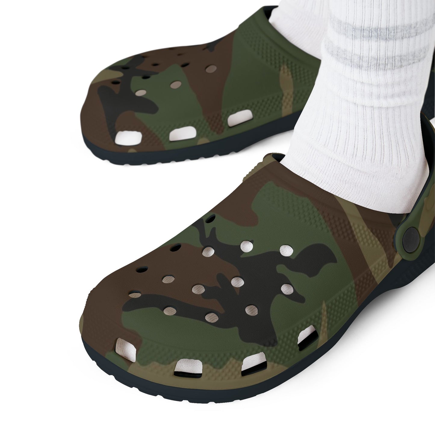 U.S. M81 Woodland Camo EVA Clogs