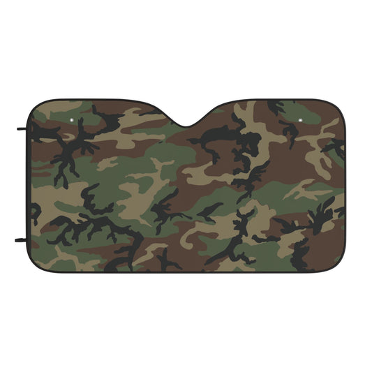 M81 Woodland Camo Windshield Sun Shade