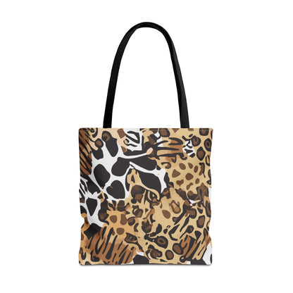 Animals Camo Vertical Tote Bag - Concealing Coloration