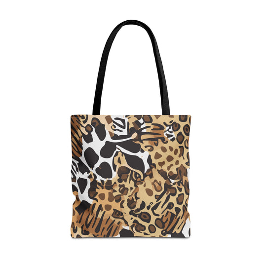Animals Camo Vertical Tote Bag - Concealing Coloration
