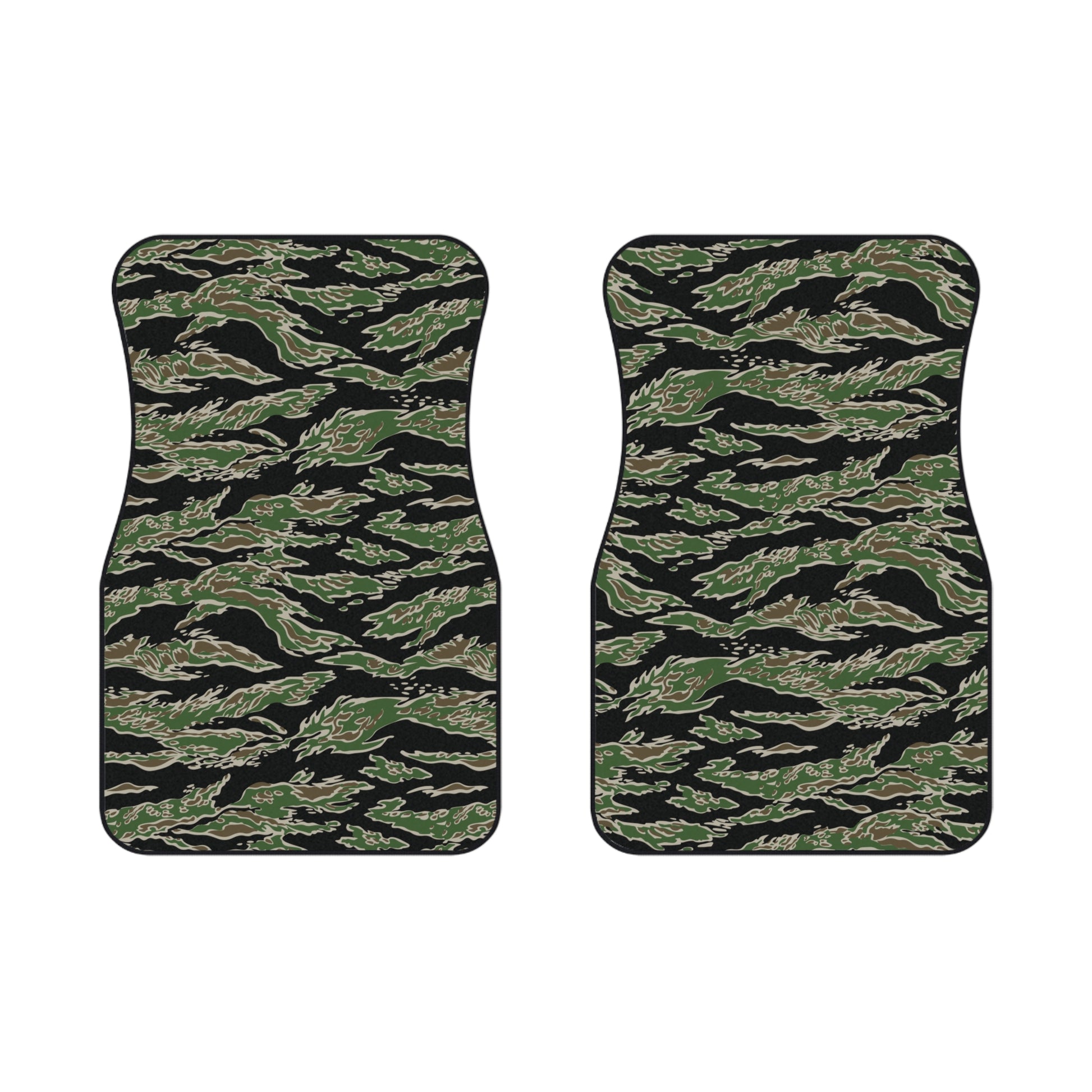 Tiger Stripe LLS Camo Front Seat Car Mats (Set of 2).