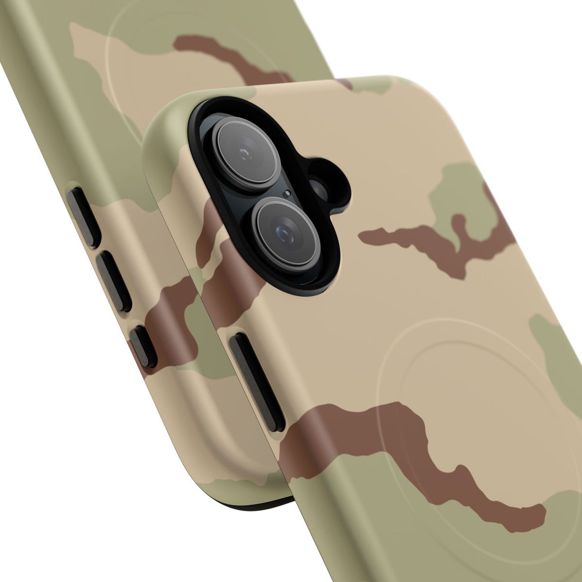 Three-Color Desert Camo MagSafe iPhone 16 Plus Field Case