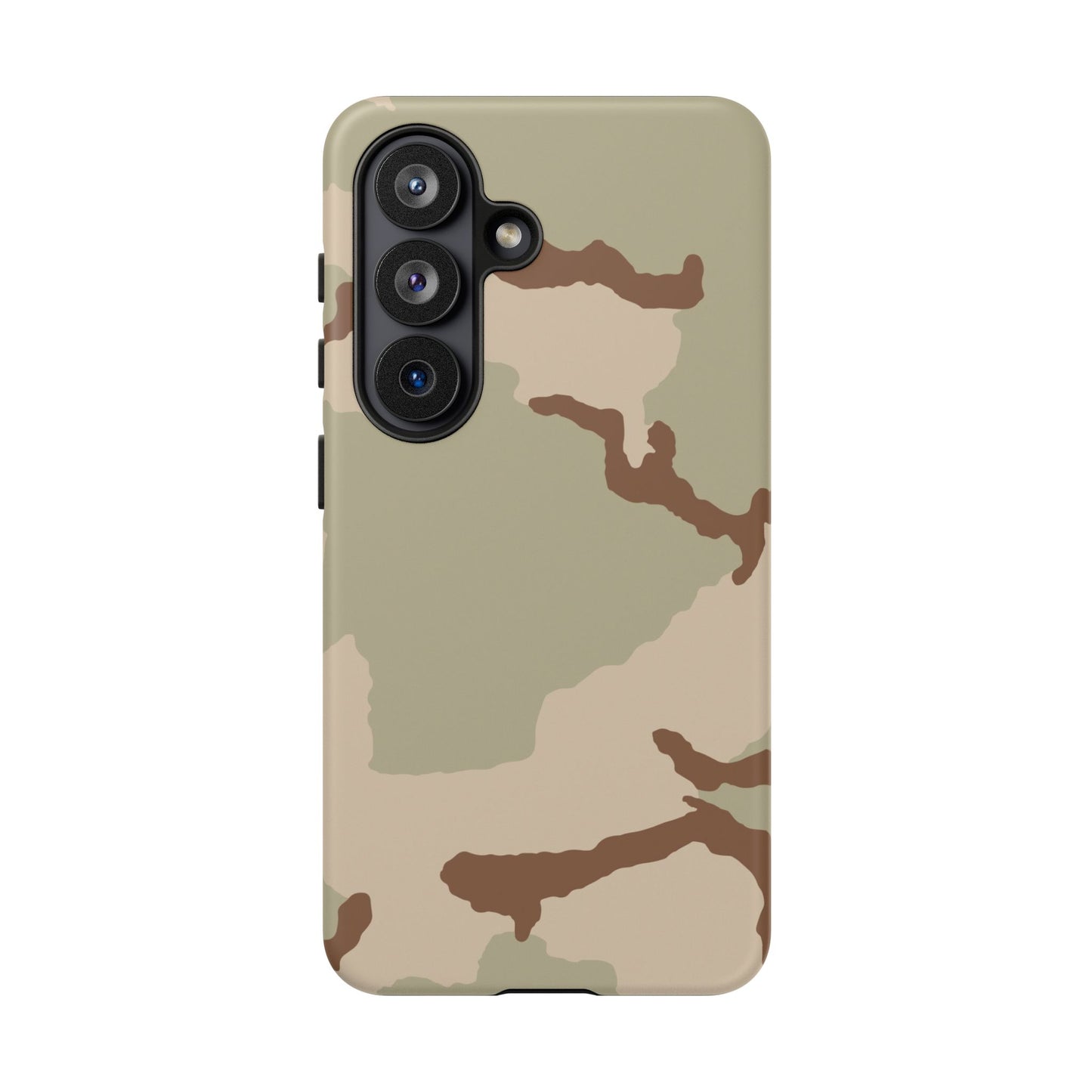 Three-Color Desert Camo Galaxy S26 Field Case
