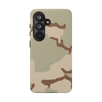 Three-Color Desert Camo Galaxy S26 Field Case