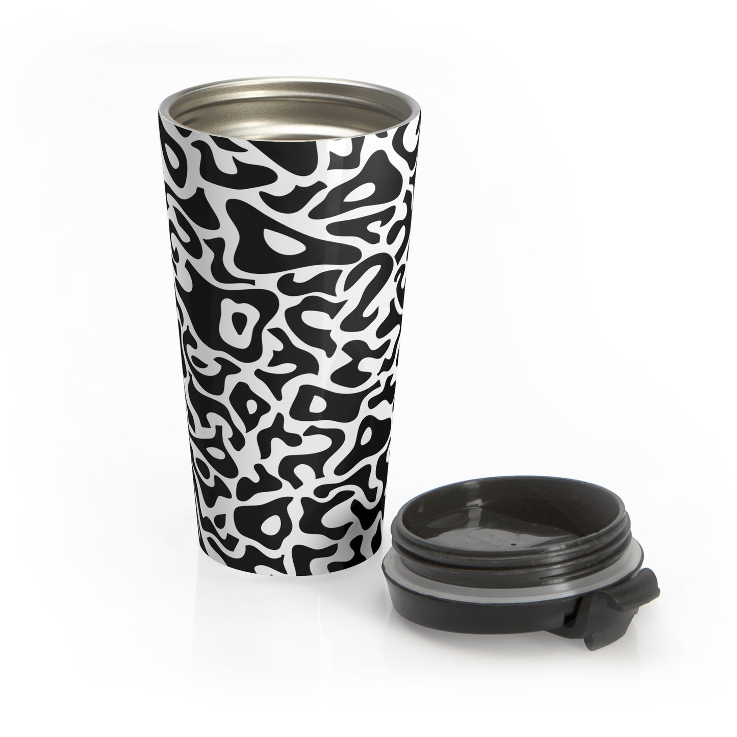 Bacteria Camo (KMA) 15oz Stainless Steel Travel Mug - Concealing Coloration