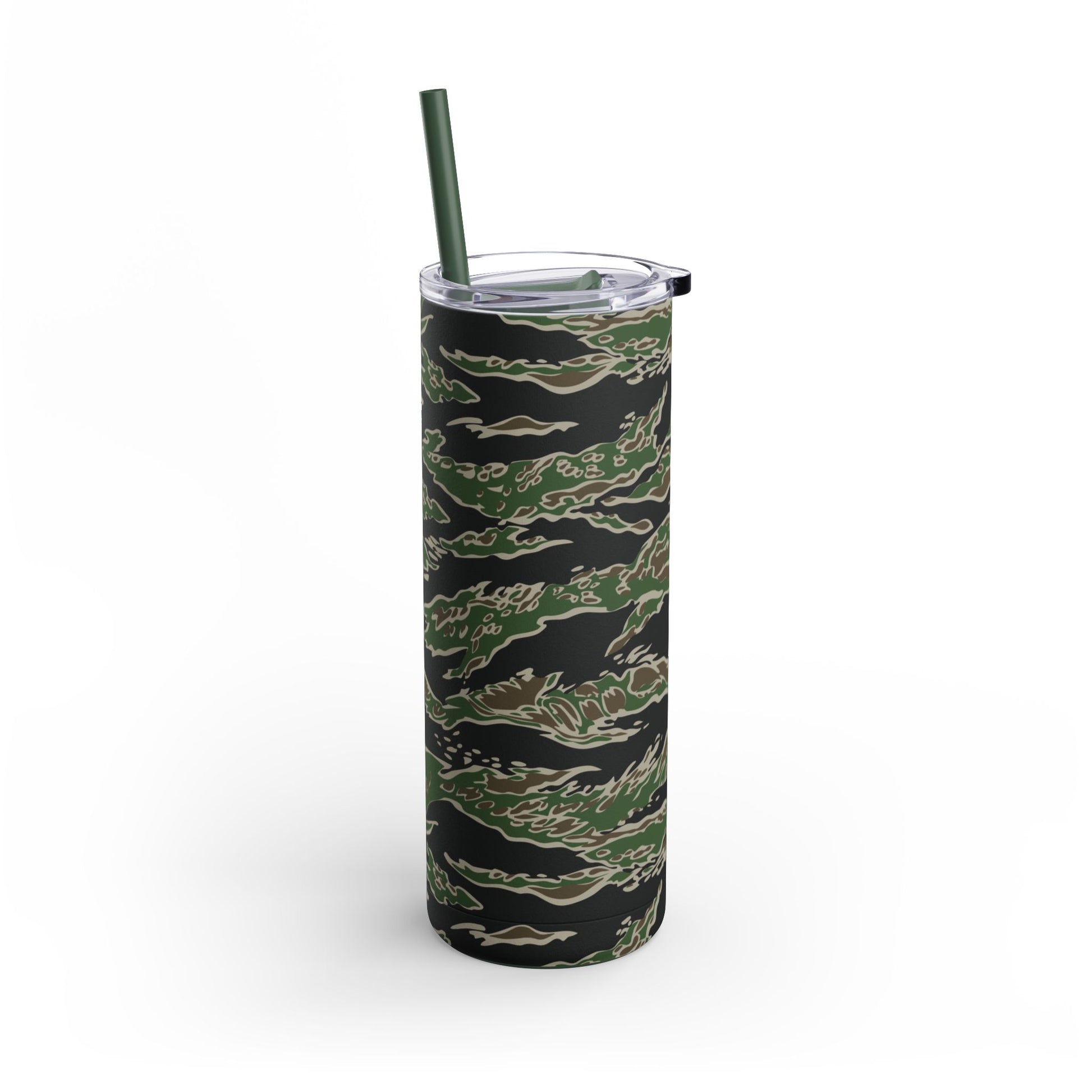 Tiger Stripe LLS Camo Skinny 20oz Tumbler with Straw