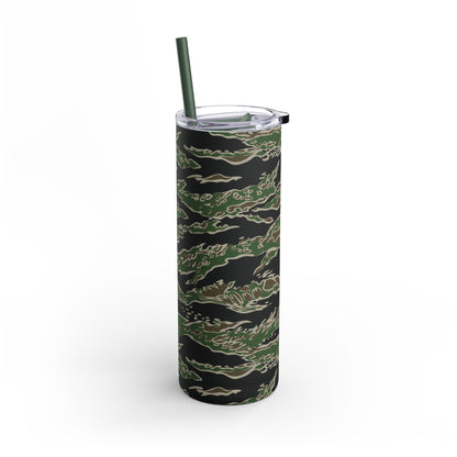 Tiger Stripe LLS Camo Skinny 20oz Tumbler with Straw