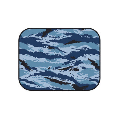 Kamysh Blue Camo All-Weather Car Mats (Set of 4)