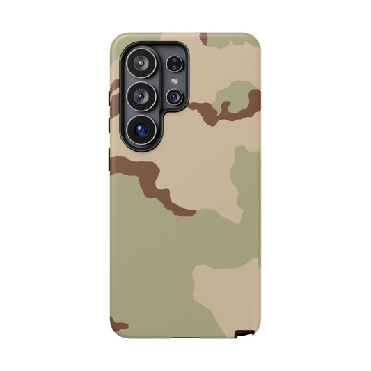 Three-Color Desert Camo Galaxy S26 Ultra Field Case