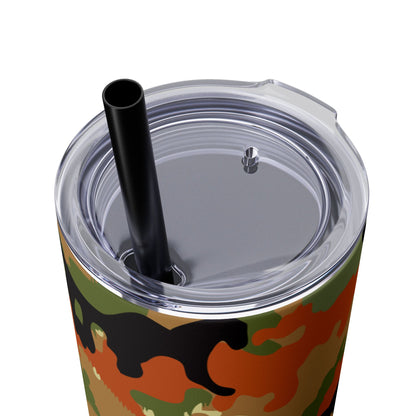 Leibermuster Camo Skinny 20oz Tumbler with Straw