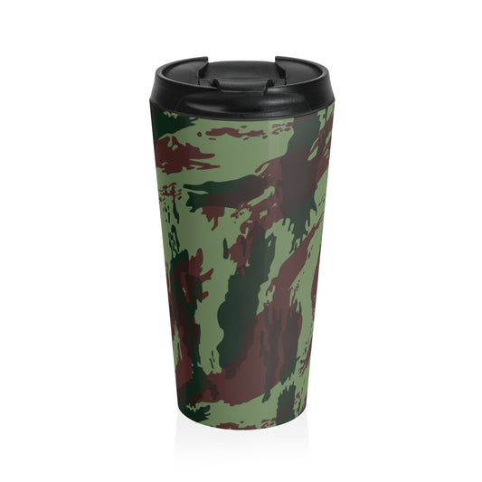 Portuguese Lizard Camo Stainless Steel 15oz Travel Mug.