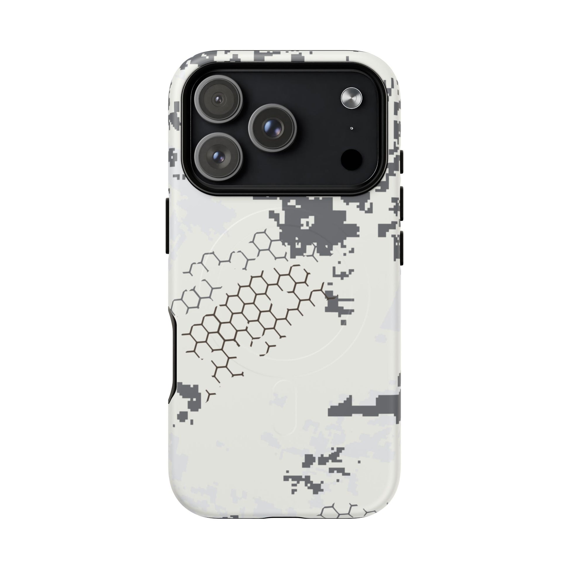 BlindTech Snow Camo MagSafe iPhone 17 Pro Field Case