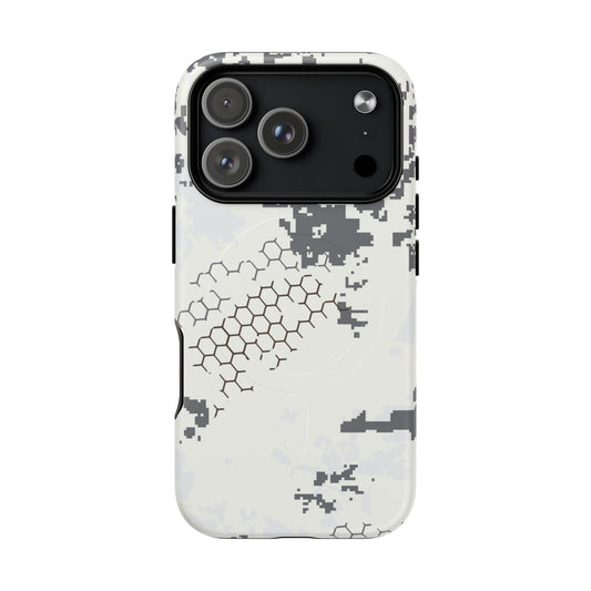 BlindTech Snow Camo MagSafe iPhone 17 Pro Field Case